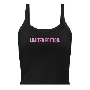 "Limited Edition" Women’s micro-rib tank top
