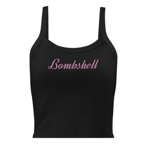 "Bombshell" Women’s micro-rib tank top