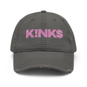 "KINK$" Distressed Dad Hat