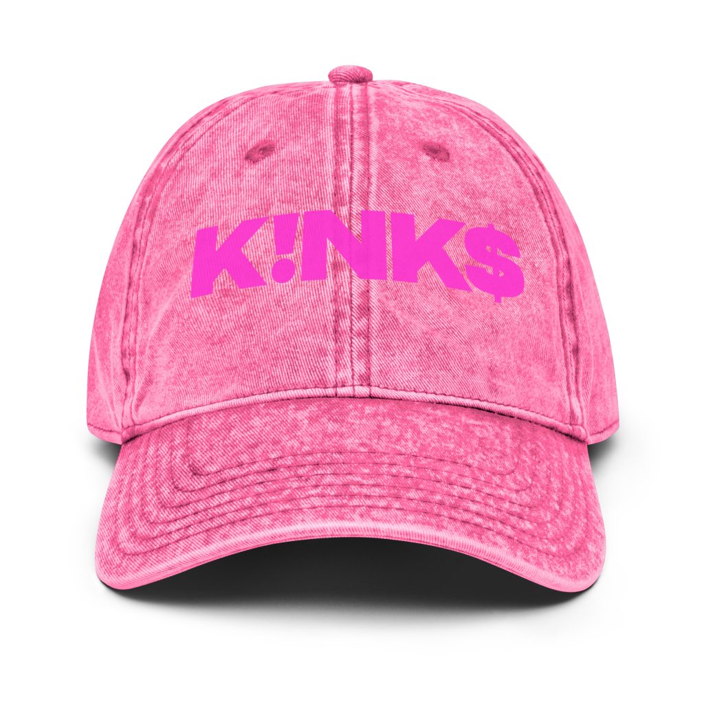 "KINK$" Vintage Cotton Twill Cap