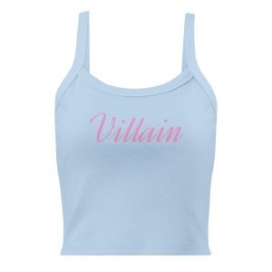 "Villain" Women’s micro-rib tank top