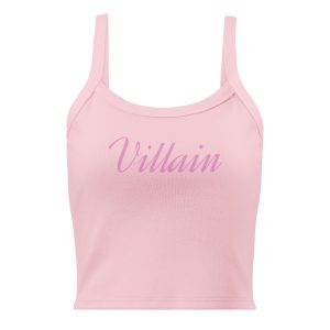 "Villain" Women’s micro-rib tank top
